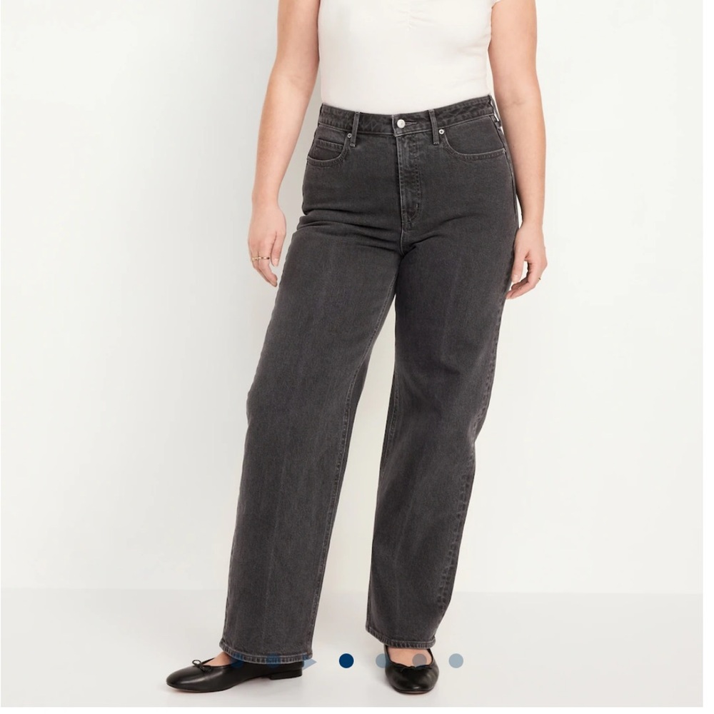 Sky-Hi Wide Leg Jeans size 12